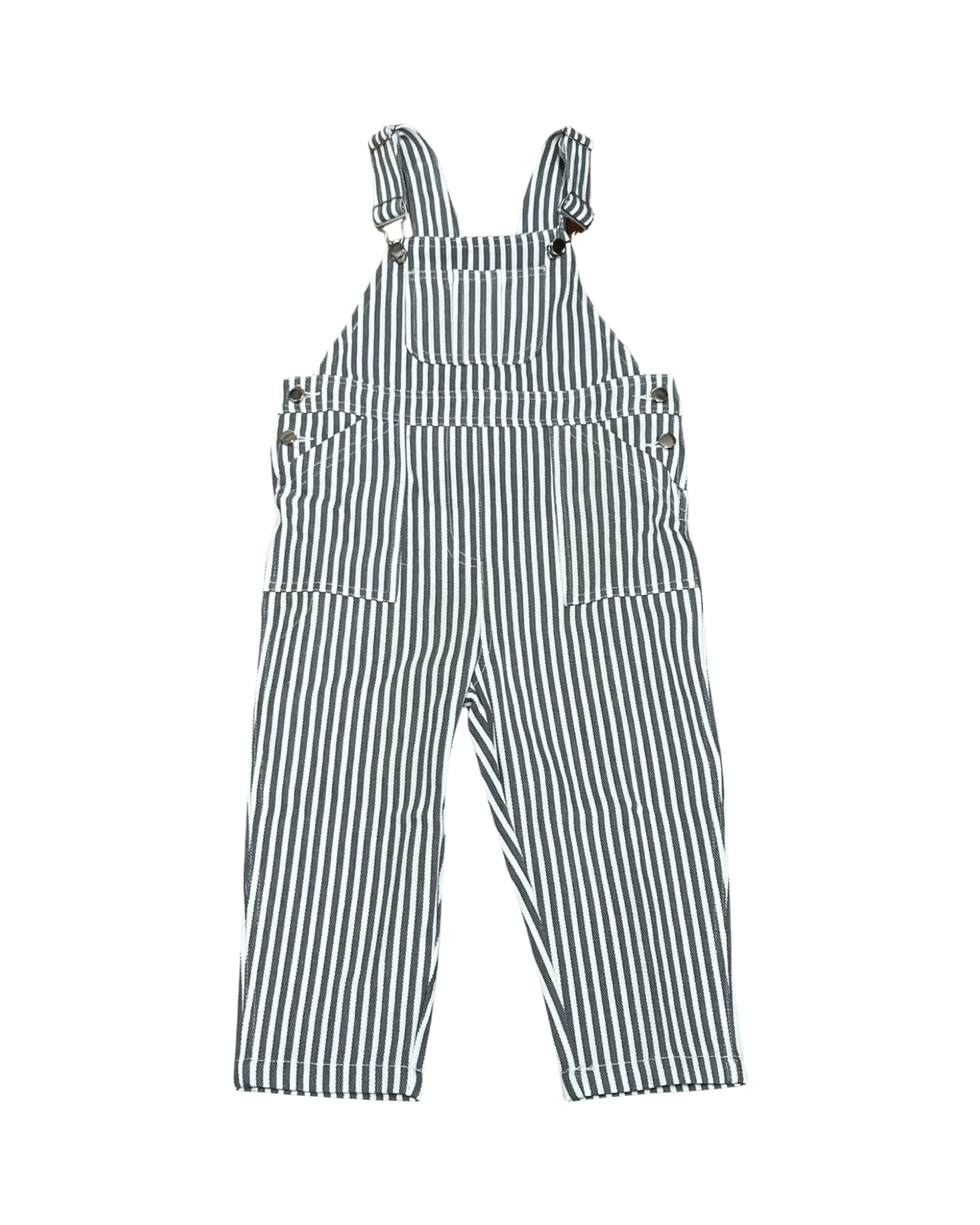 White and black shops overalls