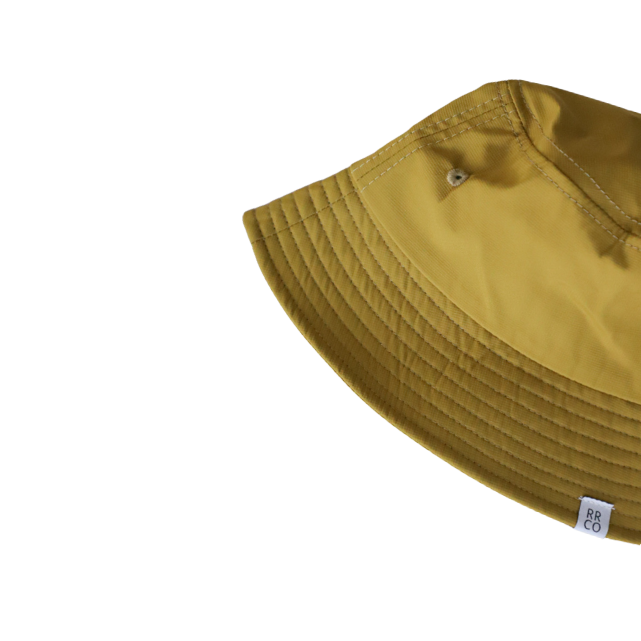 Nylon Bucket Hat in Avocado
