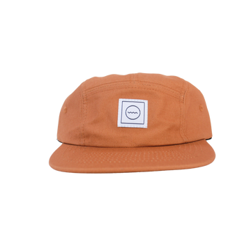Cotton Five-Panel Hat in Harvest