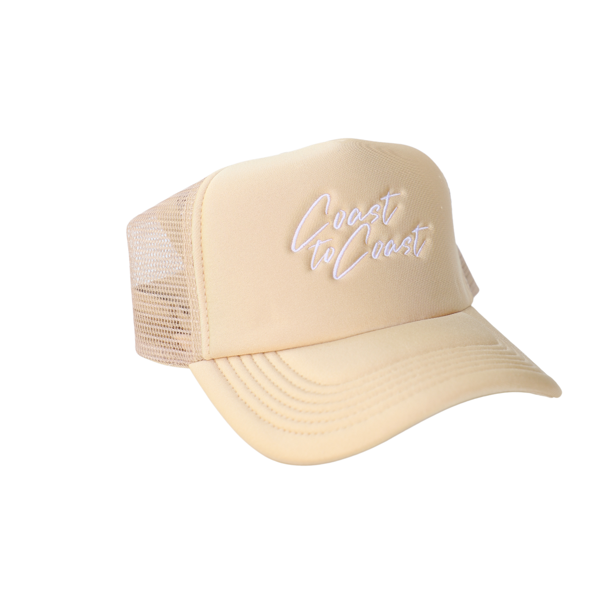 Vintage Nike Visor Cap Black Pale Gold or Beige 