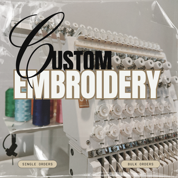 Custom Embroidered Hat - 1 to 12 Hats