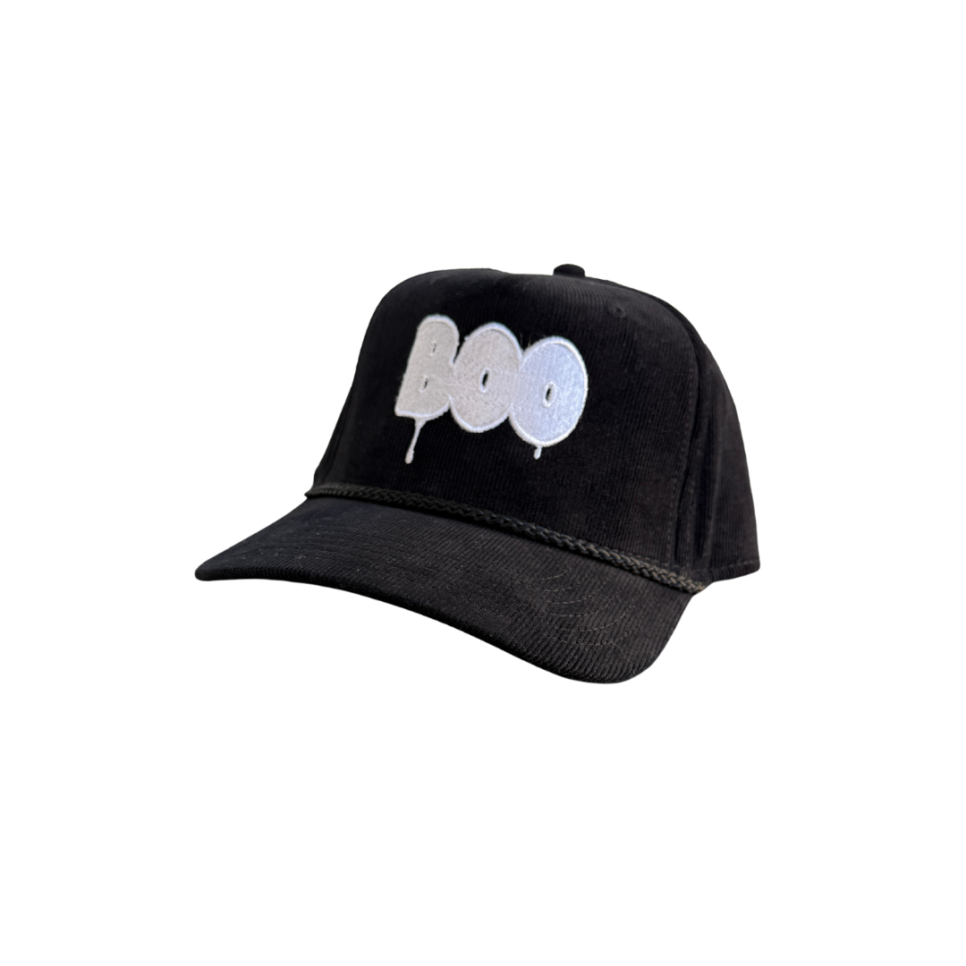 Boo Hat Boo Corduroy Structured Hat