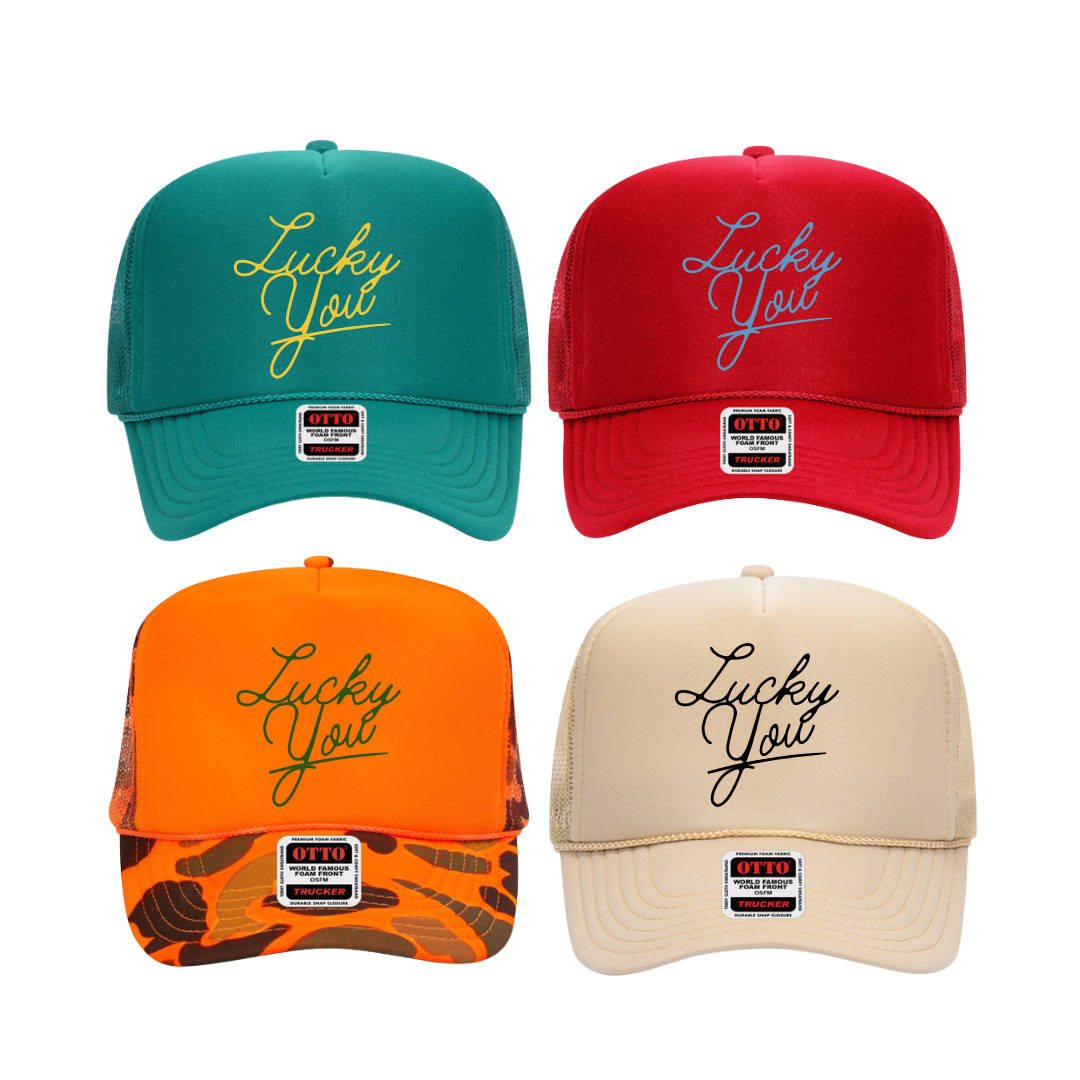 Lucky You Custom Hat