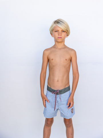 Kid’s Townshorts in Pinstripe