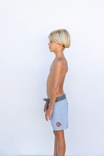 Kid’s Townshorts in Pinstripe