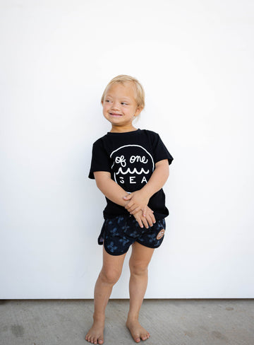 Kid’s Logo Tee in Black