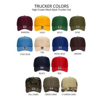 Custom Embroidered Hat - 1 to 12 Hats