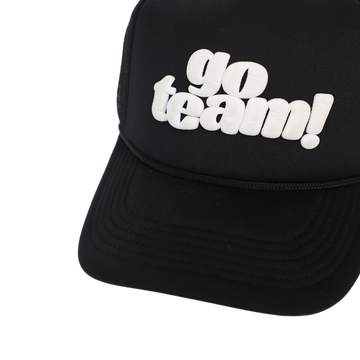 Go Team! Trucker Hat - Black