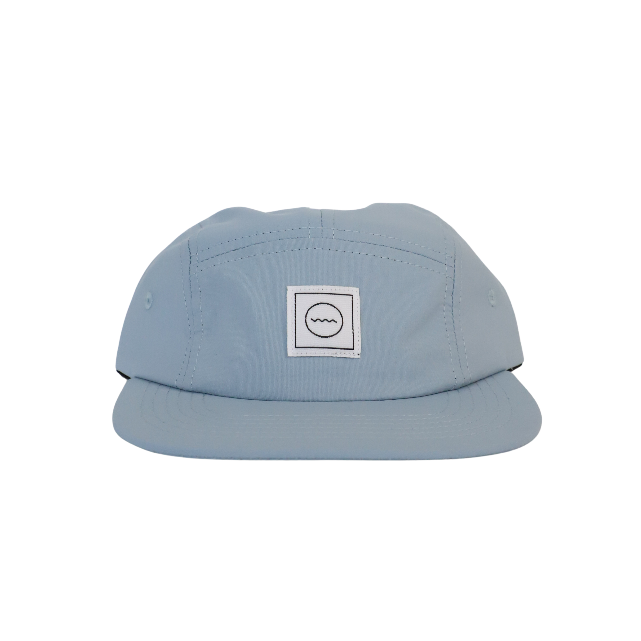 Nylon Five Panel Hat In Sky Nylon five panel hat in sky