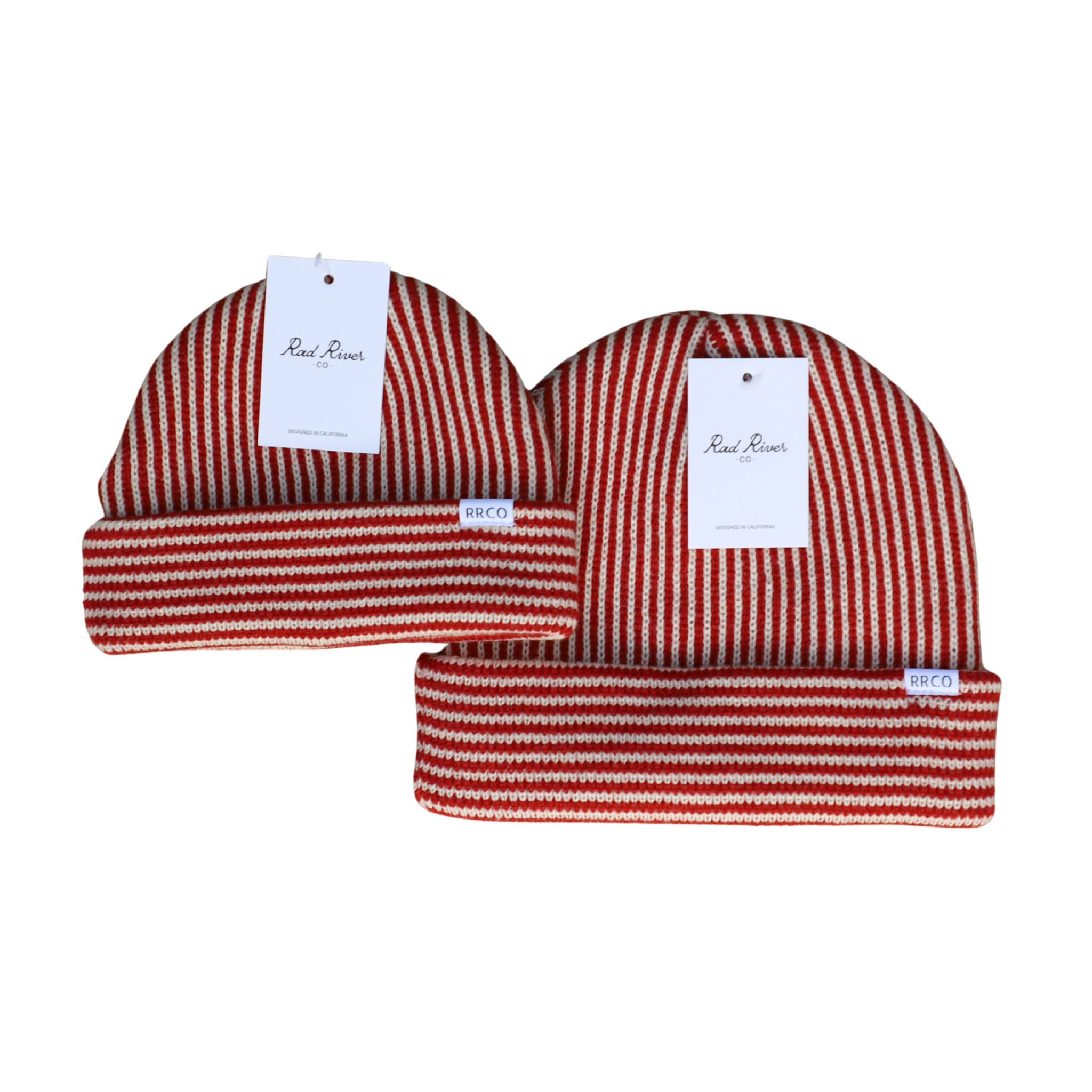 Red Striped Beanie