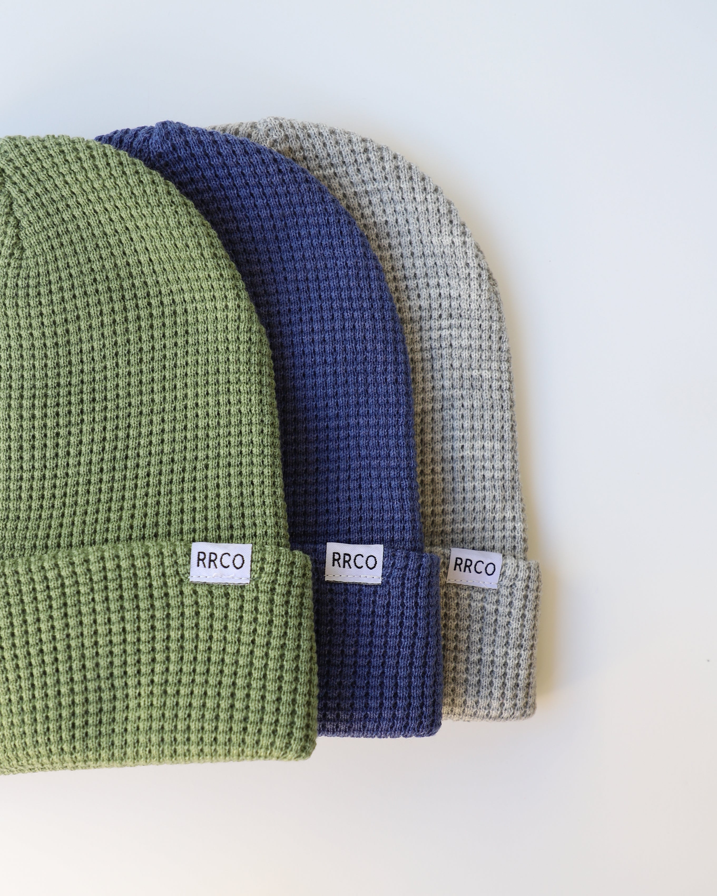 Waffle Beanie - Grove