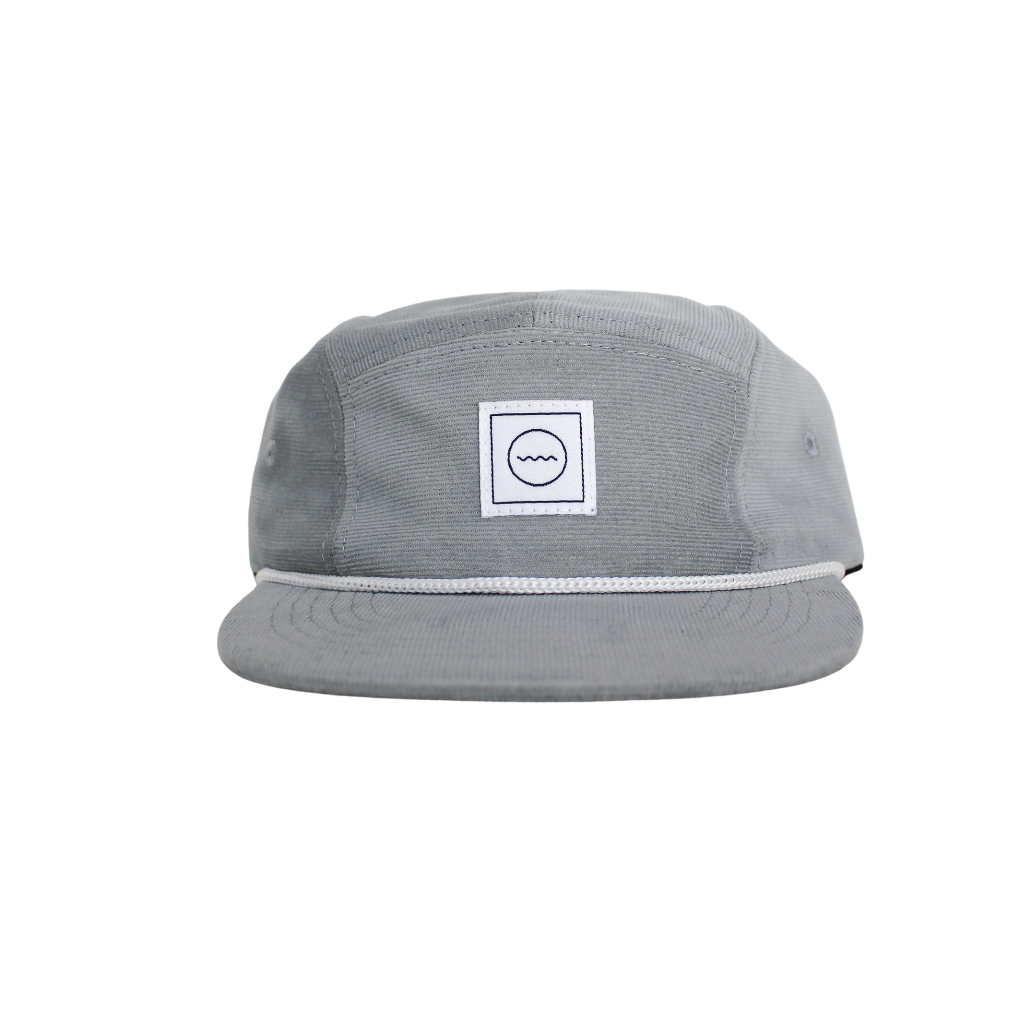 Corduroy Five-Panel Hat in Cloud