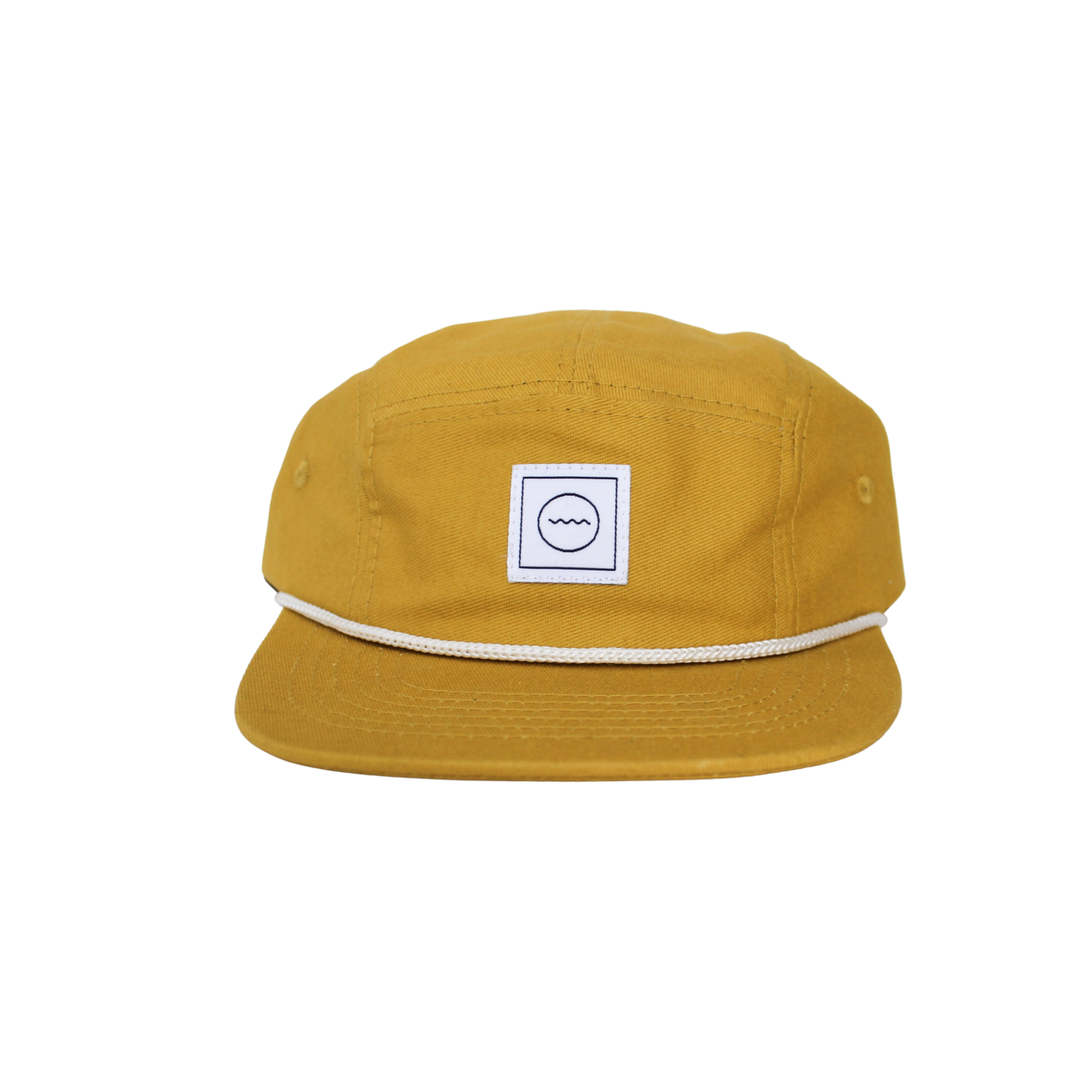 Cotton Five-Panel Hat in Sol